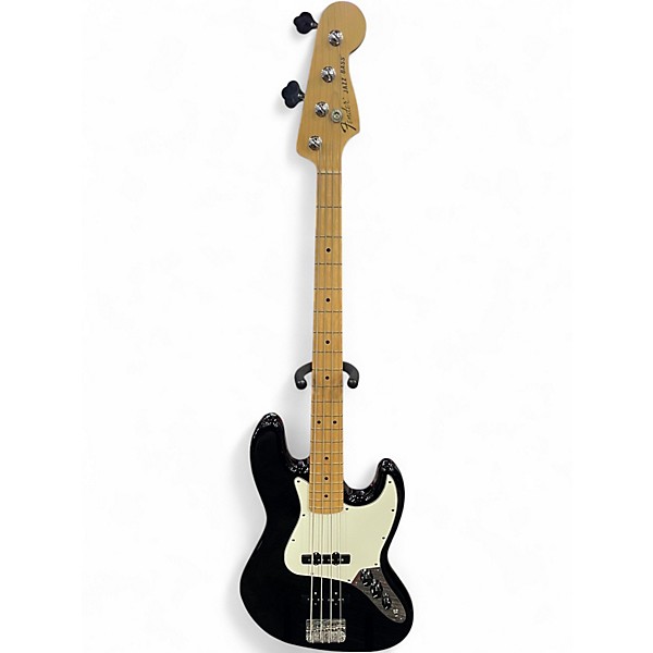 Used Fender American Special Jazz Bass Black Electric Bass