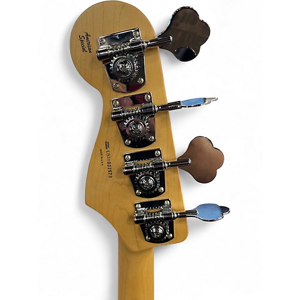 Used Fender American Special Jazz Bass Black Electric Bass
