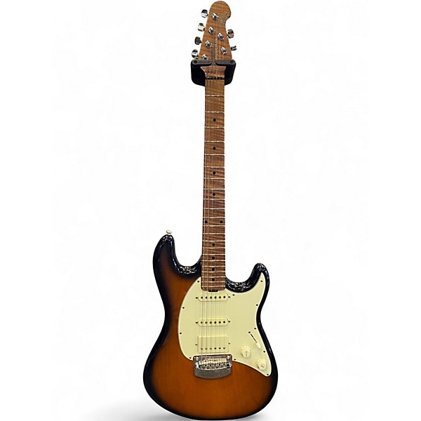 Used Ernie Ball Music Man Cutlass RS HSS Tobacco Burst Solid Body Electric Guitar