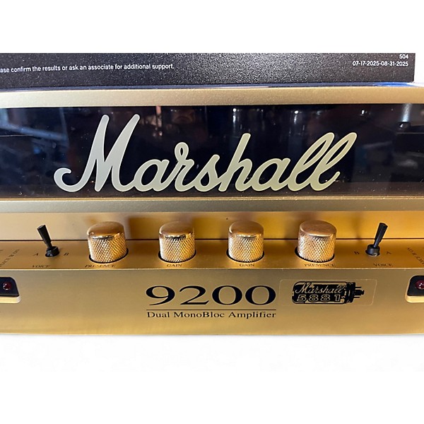 Used Marshall 9200 Monobloc Guitar Power Amp