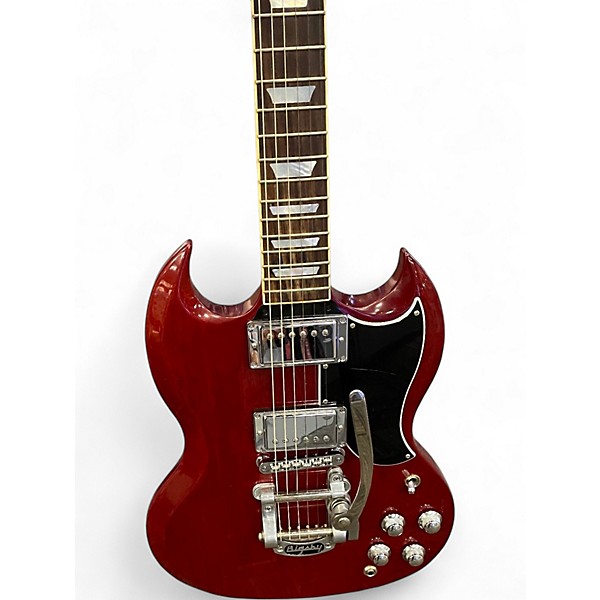 【中古】 She Sir / Go Guitars Used Gibson SG Robot Cherry Solid Body Electric Guitar
