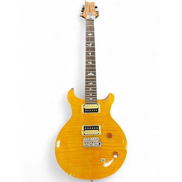 Used PRS Carlos Santana Signature SE Yellow Solid Body Electric Guitar
