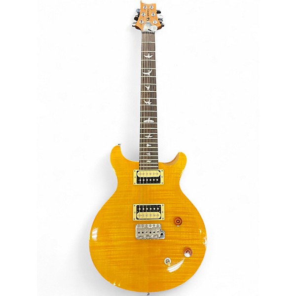 Used PRS Carlos Santana Signature SE Yellow Solid Body Electric Guitar