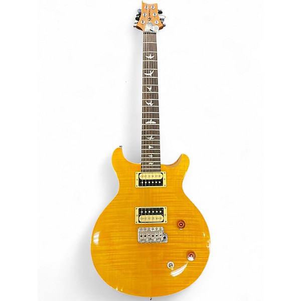 Used PRS Carlos Santana Signature SE Yellow Solid Body Electric Guitar
