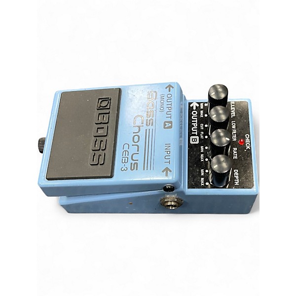 Used BOSS CEB3 Bass Chorus Bass Effect Pedal | Guitar Center