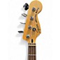 Used Squier JAGUAR BASS Black Electric Bass Guitar