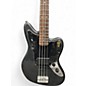Used Squier JAGUAR BASS Black Electric Bass Guitar