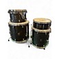 Used Gretsch Drums 6 Piece Catalina Club "Big Rocker" Painted/Lacquered Kit Galaxy Black Sparkle Drum Kit
