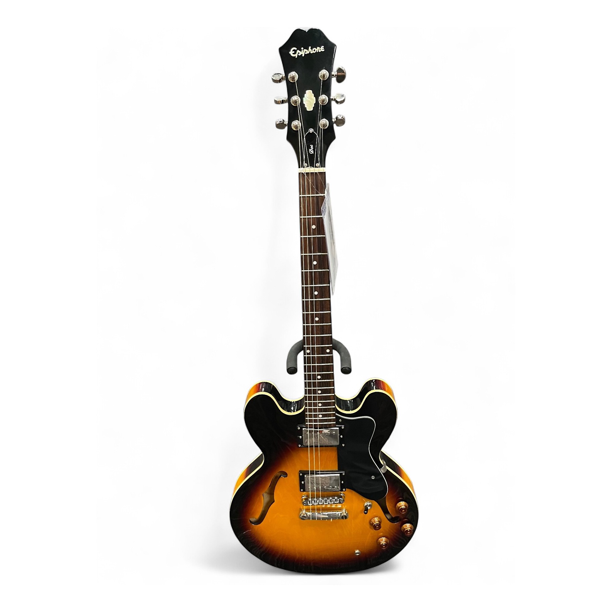 Used Epiphone DOT VS 2 Color Sunburst Hollow Body Electric Guitar