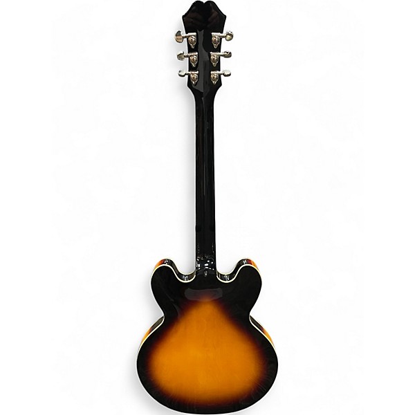 Used Epiphone DOT VS 2 Color Sunburst Hollow Body Electric Guitar