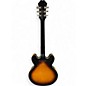 Used Epiphone DOT VS 2 Color Sunburst Hollow Body Electric Guitar