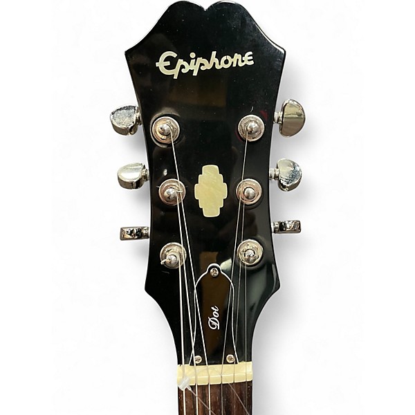 Used Epiphone DOT VS 2 Color Sunburst Hollow Body Electric Guitar