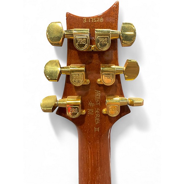 Used 2000s PRS Artist Series II Amber Solid Body Electric Guitar