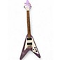 Used Epiphone Kirk Hammett Flying V Purple Solid Body Electric Guitar thumbnail