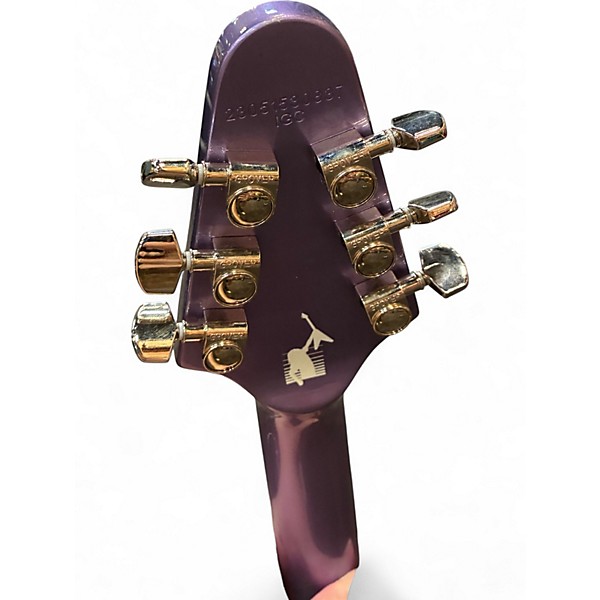 Used Epiphone Kirk Hammett Flying V Purple Solid Body Electric Guitar