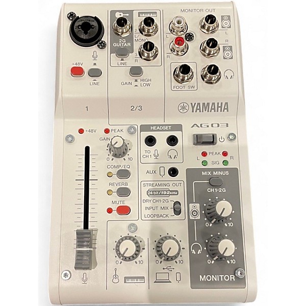 Used Yamaha AG03 MKII Audio Interface | Guitar Center