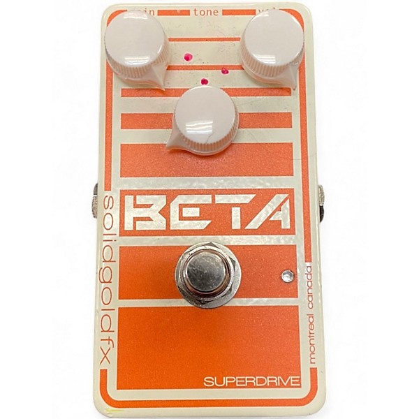 Used SolidGoldFX Beta Superdrive Effect Pedal