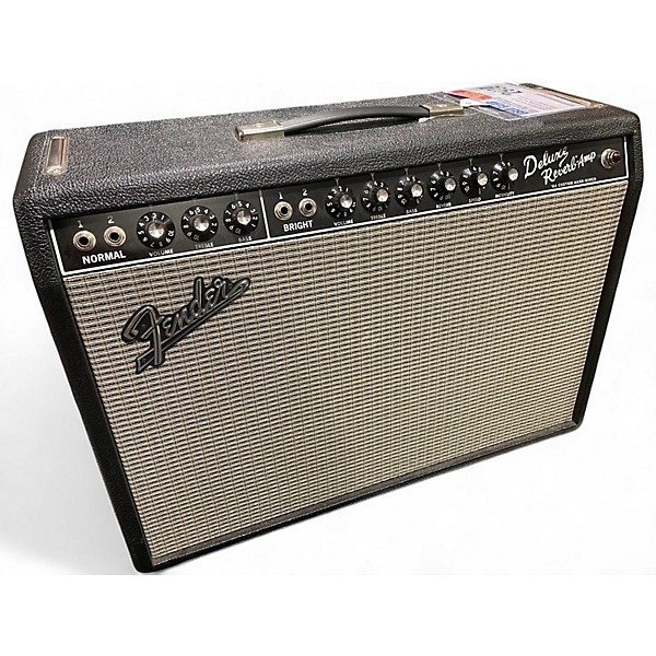 Used Fender 64 Custom Deluxe Reverb Hand Wired Tube Guitar Combo Amp