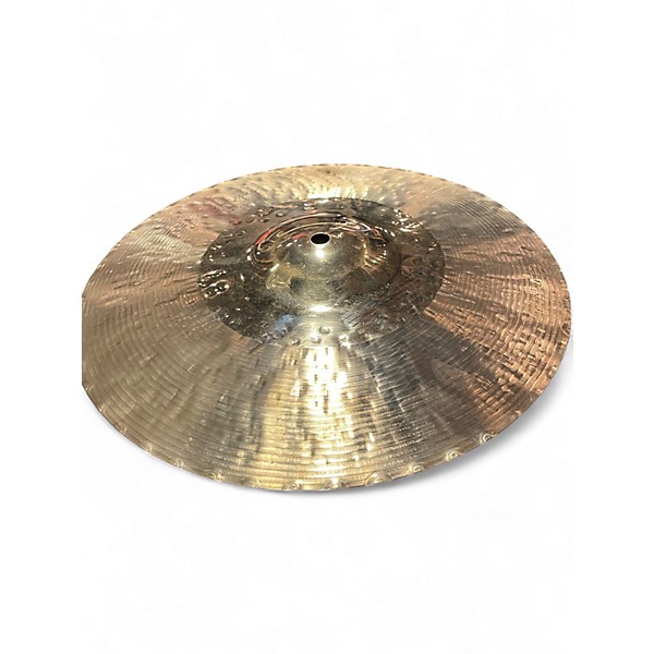 Used Zildjian 13.25in K Custom Hybrid Hi Hat Pair Cymbal