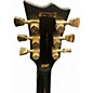 Used ESP EC1000 Deluxe Black Solid Body Electric Guitar