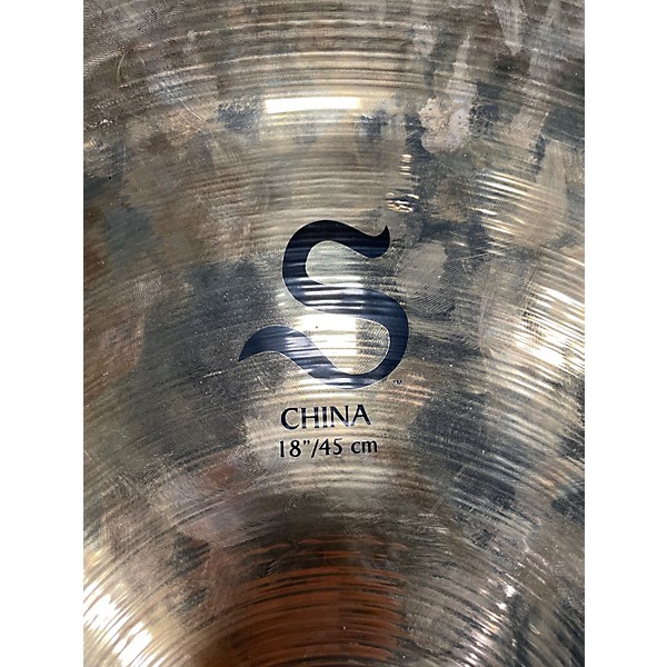 Used Zildjian  18in S CHINA  Cymbal