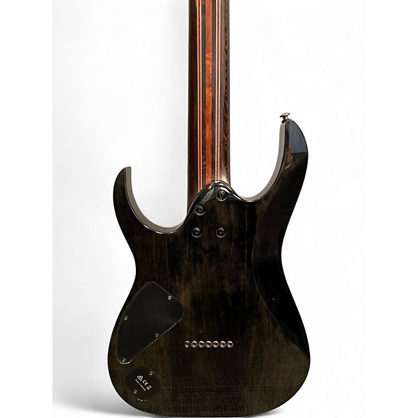 Used Ibanez RG1027 Cerulean Blue Solid Body Electric Guitar