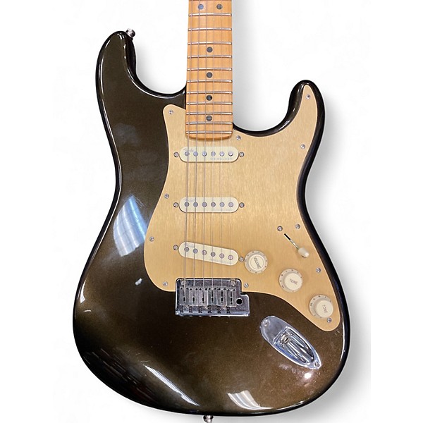 Used Fender American Ultra Stratocaster Texas Tea Solid Body Electric Guitar