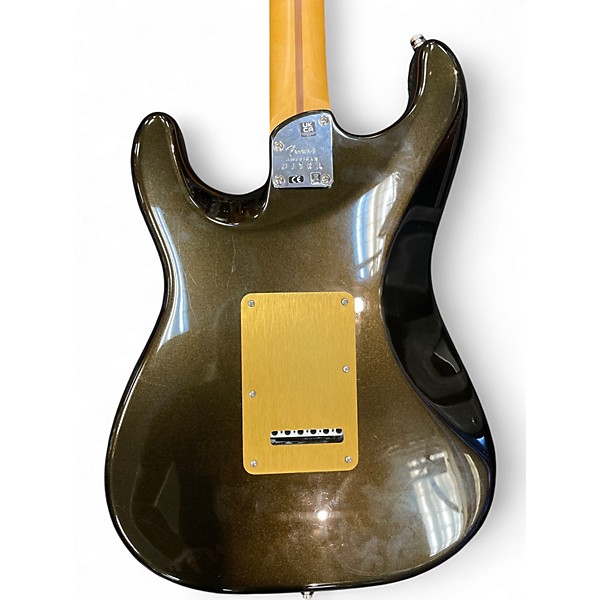 Used Fender American Ultra Stratocaster Texas Tea Solid Body Electric Guitar