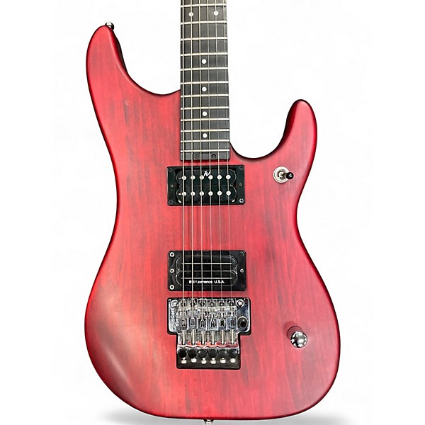 Used Washburn Nuno Bettencourt Signature N2 red stain Solid Body Electric Guitar