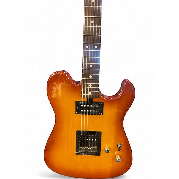 Used Yamaha SJ550HR AMBER NATURAL Solid Body Electric Guitar