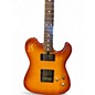 Used Yamaha SJ550HR AMBER NATURAL Solid Body Electric Guitar