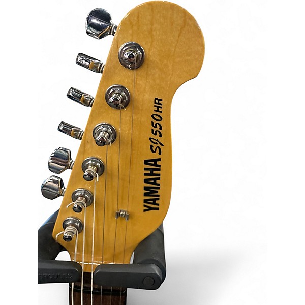 Used Yamaha SJ550HR AMBER NATURAL Solid Body Electric Guitar