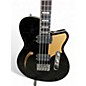 Used Reverend D King Black Electric Bass Guitar