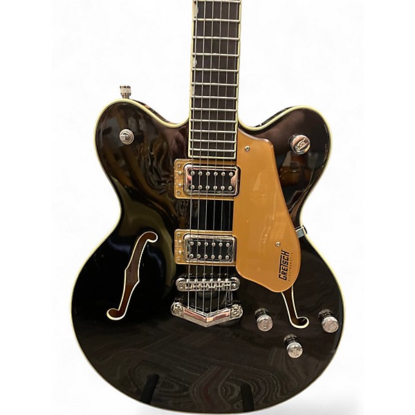 Used Gretsch Guitars G5622T Electromatic Center Block Double Cut Bigsby Black and Gold Hollow Body Electric Guitar
