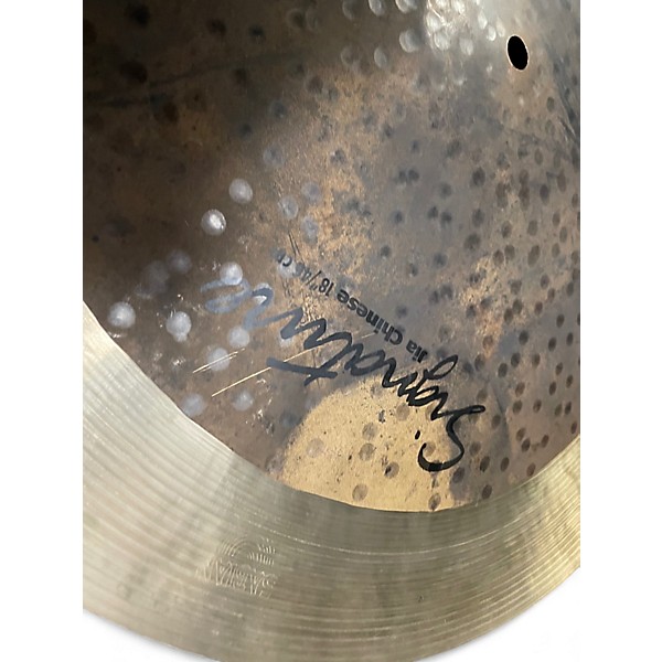 Used SABIAN 18in signature jia chiese Cymbal