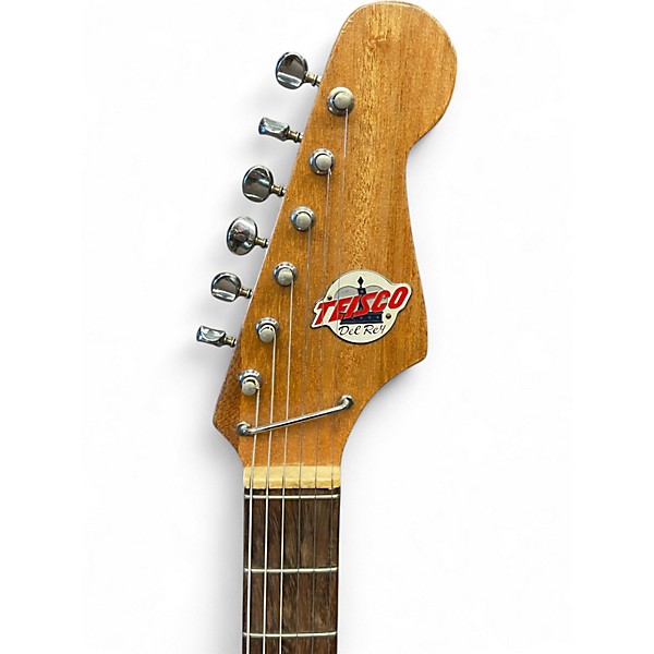 Vintage 1960s Teisco ET-310 2 Color Sunburst Solid Body Electric Guitar