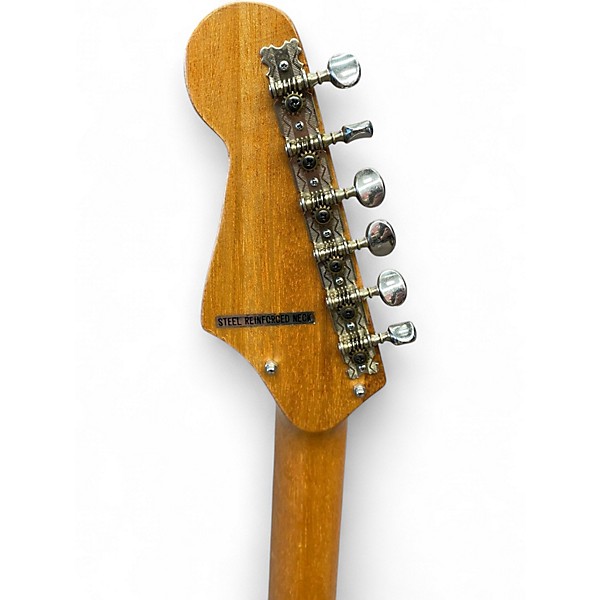 Vintage 1960s Teisco ET-310 2 Color Sunburst Solid Body Electric Guitar