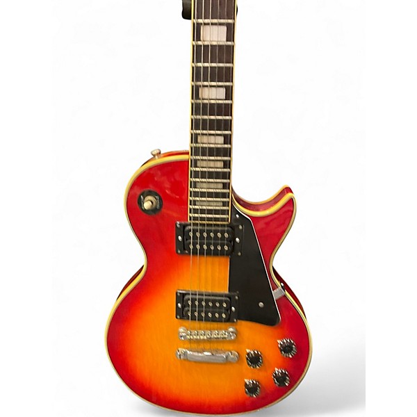 Used Cortez LP STYLE SUNBURST Solid Body Electric Guitar