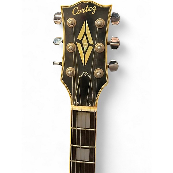 Used Cortez LP STYLE SUNBURST Solid Body Electric Guitar