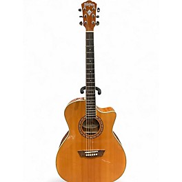 Used Washburn WG7SCE-A Natural Acoustic Electric Guitar