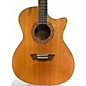 Used Washburn WG7SCE-A Natural Acoustic Electric Guitar