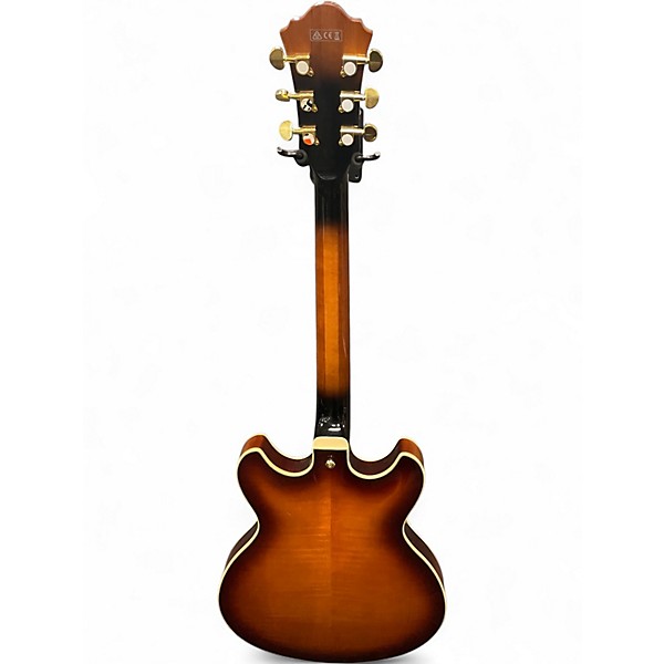 Used Ibanez AS93 Artcore Left Handed VIOLIN SUNBURST Hollow