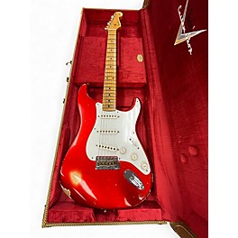 Used Fender 1958 Relic Stratocaster Candy Apple Red Solid Body Electric Guitar