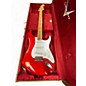 Used Fender 1958 Relic Stratocaster Candy Apple Red Solid Body Electric Guitar thumbnail