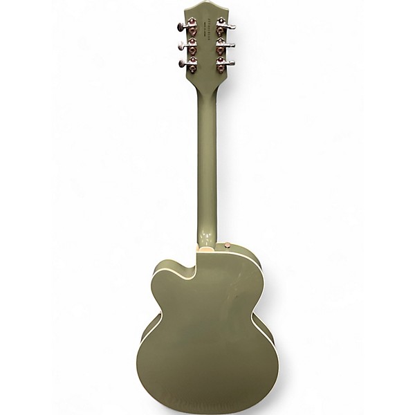 Used Gretsch Guitars G6118 130th Anniversary Jr Lime Green Hollow Body Electric Guitar