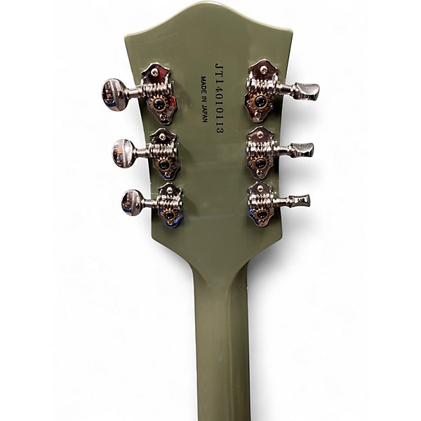 Used Gretsch Guitars G6118 130th Anniversary Jr Lime Green Hollow Body Electric Guitar