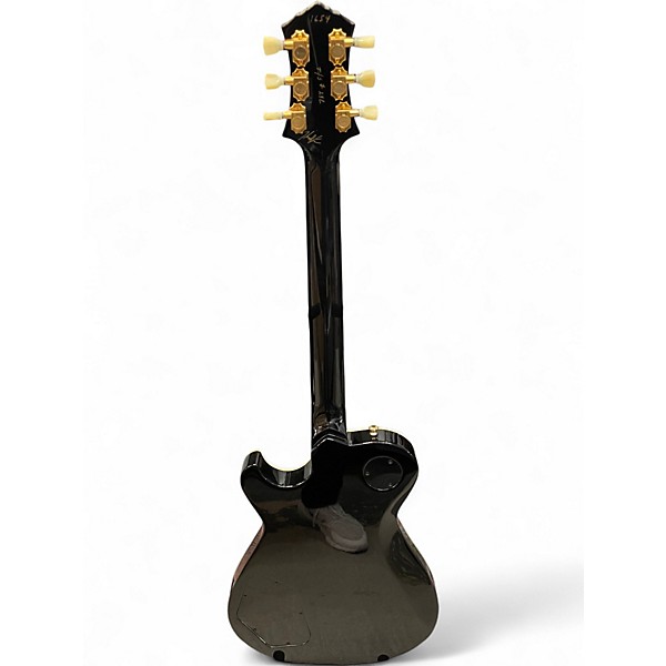 Used 2022 Knaggs Eric Steckel Kenai T/S H3 Black/Creme Bind. Solid Body Electric Guitar