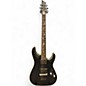 Used Schecter Guitar Research Damien Platinum Black Solid Body Electric Guitar thumbnail