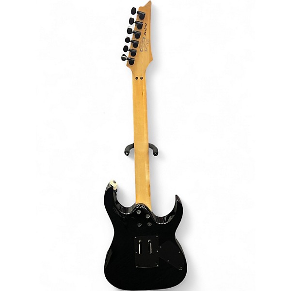 Used Ibanez RG370DXL Black Solid Body Electric Guitar Black