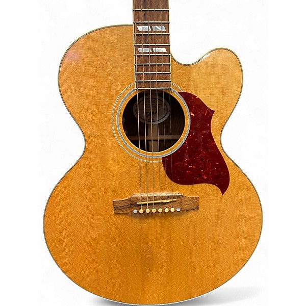 Used Gibson J185EC Natural Acoustic Electric Guitar
